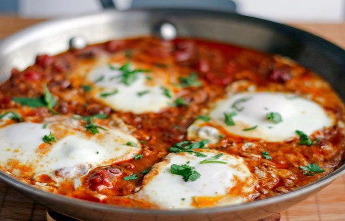 omelette sauce tomate - omelette au coulis de tomate