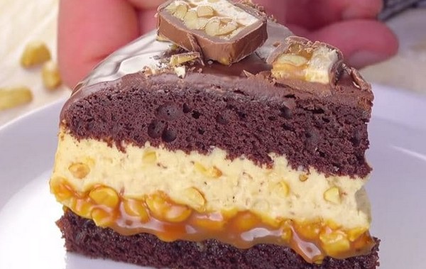 Gateau Aux Snickers Super Gourmand