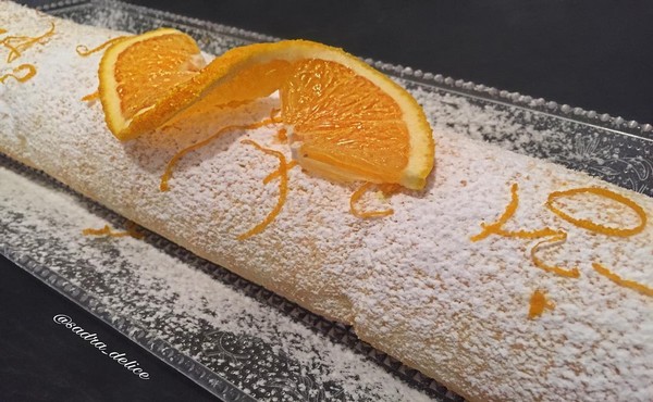 Gateau Roule A L Orange Facile